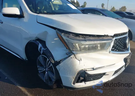 2017 Acura Mdx z USA, uszkodzony, nr VIN 5FRYD4H36HB004790